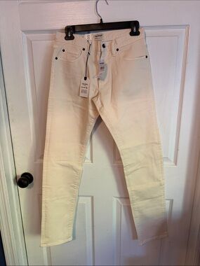 Todd Snyder Slim Garment Straight Dyed Canvas  Jeans.  Sz 28/32. NWT